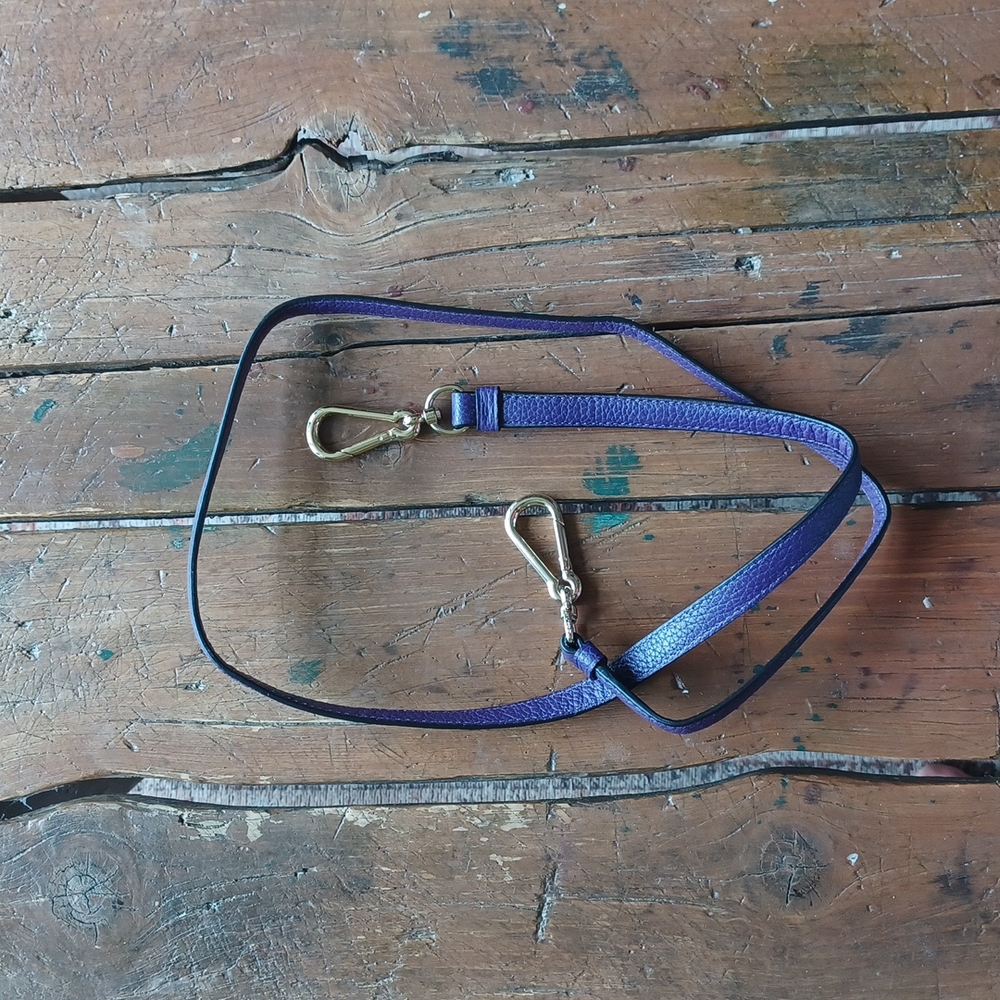 Coach Purple Purse/Wallet Strap